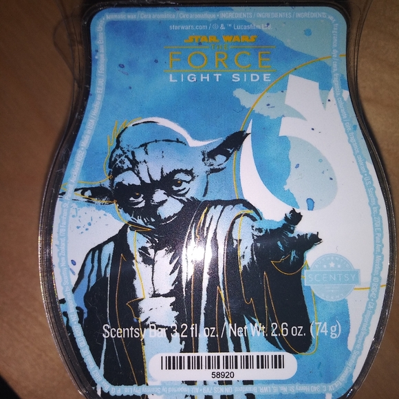 New Scentsy Wax Bar Star Wars Light Side Yoda - Picture 2 of 2